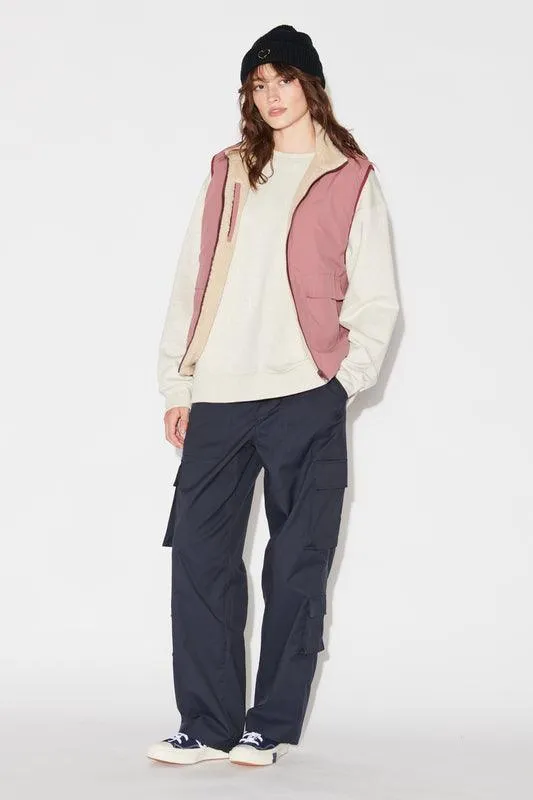 Reversible Fleece Vest