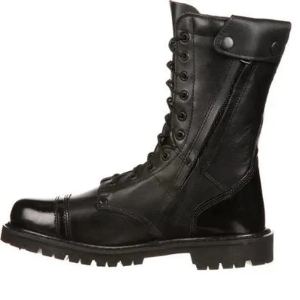 Rocky Jump Men's Side Zipper Jump Soft Toe Boots Fq0002090 In Black