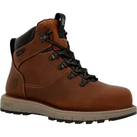 Rocky Legacy 32 Women's Waterproof Work Boots Rkk0349 In Brown