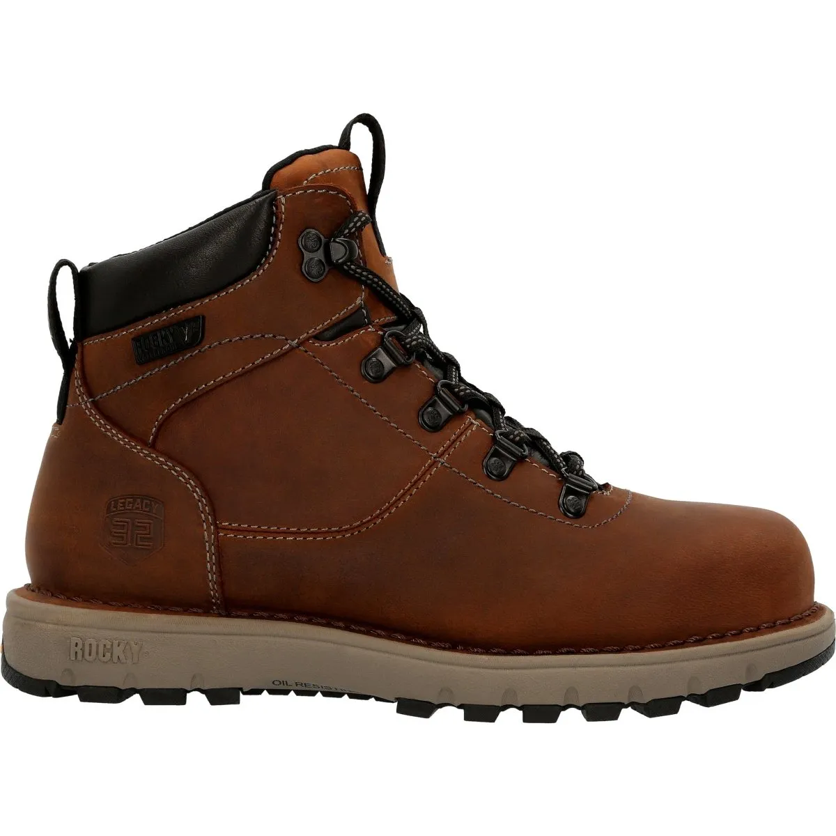 Rocky Legacy 32 Women's Waterproof Work Boots Rkk0349 In Brown