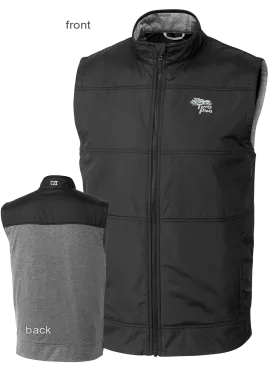 Torrey Pines Men's Stealth Hybrid Quilted Windbreaker Vest