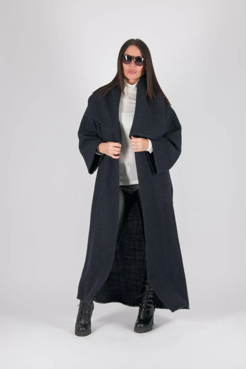 Winter Blue Coat Ofelia SALE
