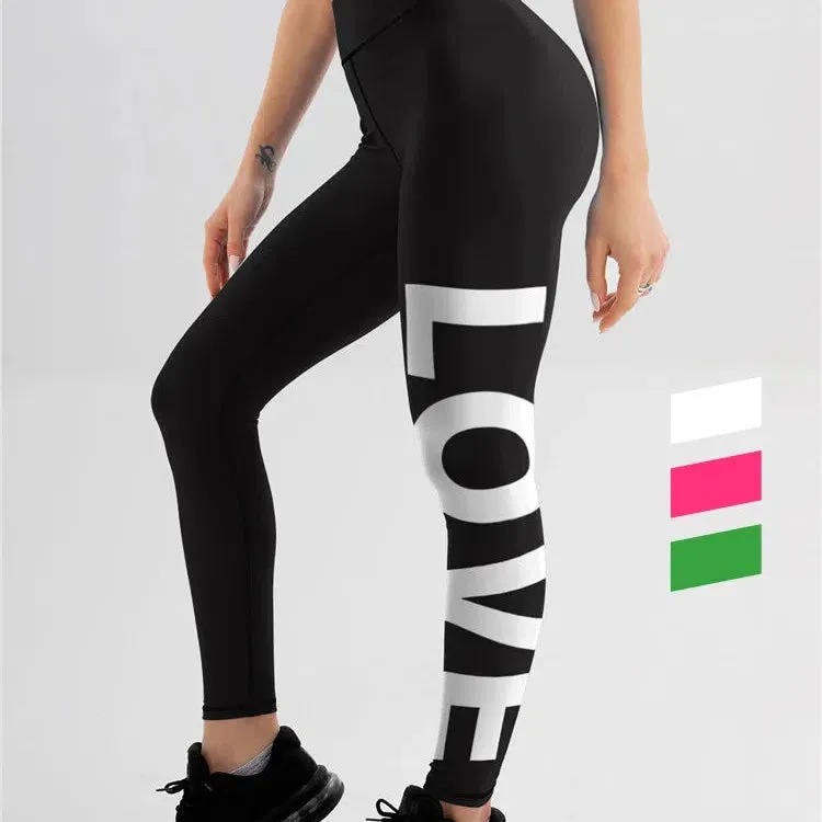 Women's Personalized Printed Leggings for Fitness and Yoga